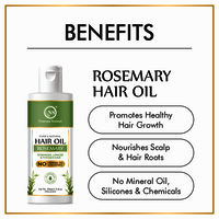 Nuerma Science 100% Pure & Natural Rosemary Oil Hair Oil (200ml)