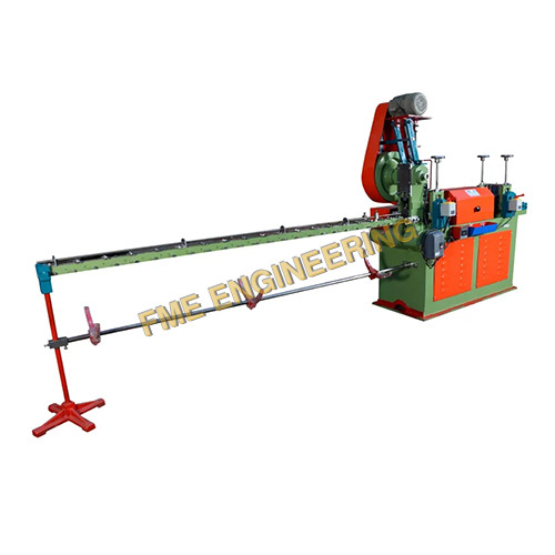 Wire Straightening Cutting Machine - Color: Blue / Grey
