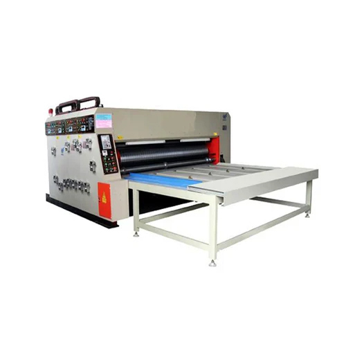 Combined Printer Slotter And Die Cutting Machine