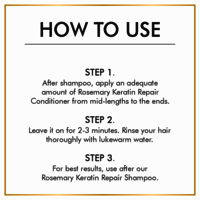 Nuerma Science 100% Natural Rosemary Shampoo 350ml  Conditioner Combo Pack for Hair Growth