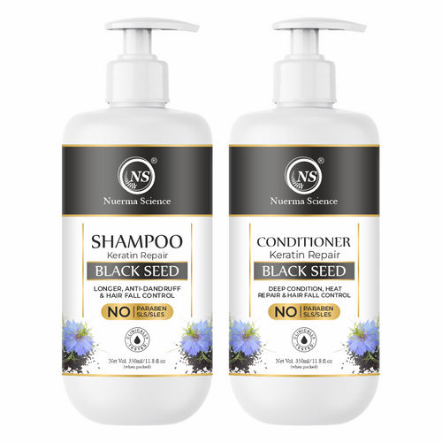 Nuerma Science Blackseed oil Shampoo 350ml , Conditioner 350ml Combo Pack