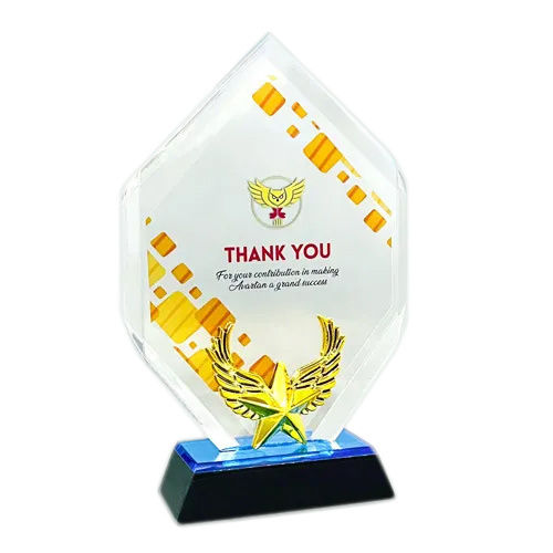 Ssc A 8438 Acrylic Trophies Size: Custom