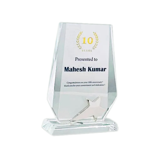 SSC G 7358 Crystal Glass Trophies