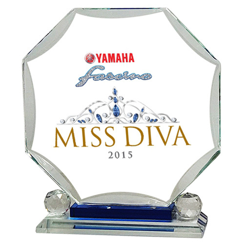 SSC G 7379 Crystal Glass Trophies