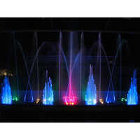 Programmable Water Fountain - Stainless Steel & Ceramics | Modern Outdoor Design With Electric Power & Single Sensor