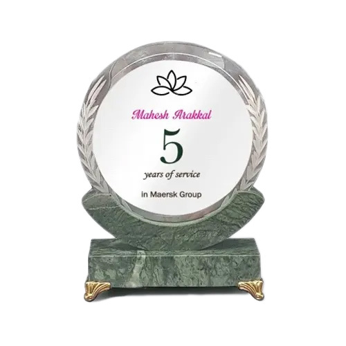 SSC C 13 Crystal Trophies