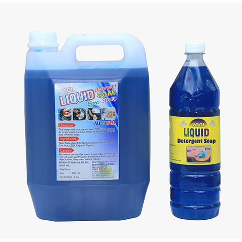 Liquid detergent soap