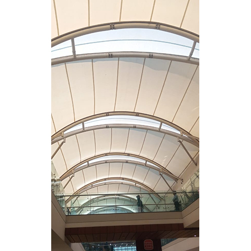 Tensile Roof Covering Shed Structure