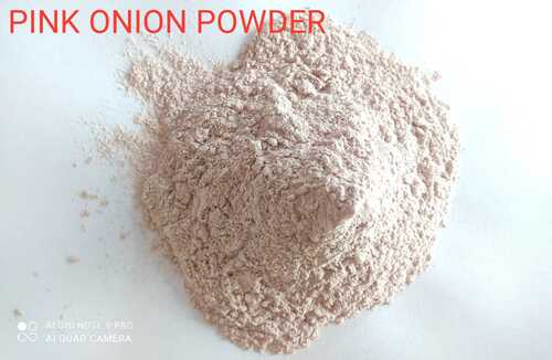 Dried pink onion powder