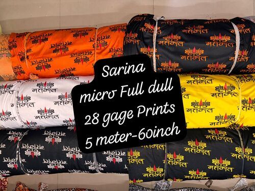 Mahakal Print Fabric