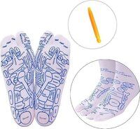 Acupressure Reflexology Socks With Stick