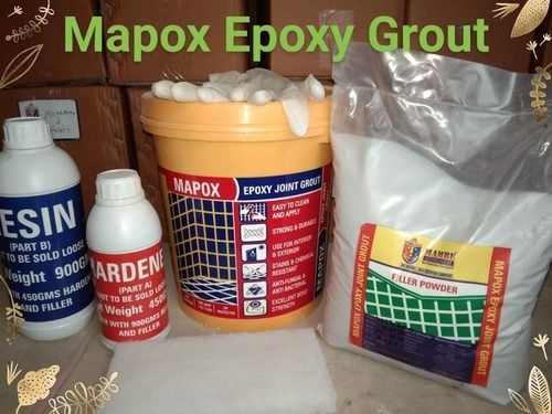 Mambe Mapox Epoxy Tile Grout Application: Industrial