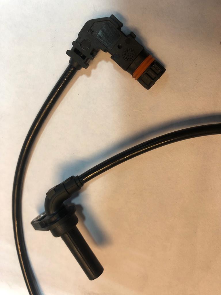 Rear brake pad sensor for BMW E90