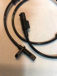 Rear brake pad sensor for BMW E90