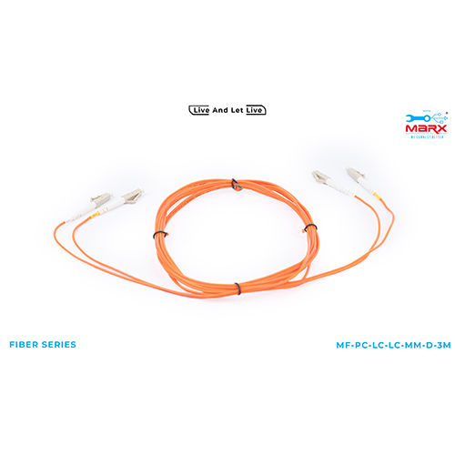 Marx Fiber Patch Cord - Lc-lc - Mm - Duplex - 3mtr - Color: Orange