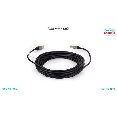 Marx Usb Printer Cable 10Mtrs - Dimension (L*W*H): 10  Meter (M)