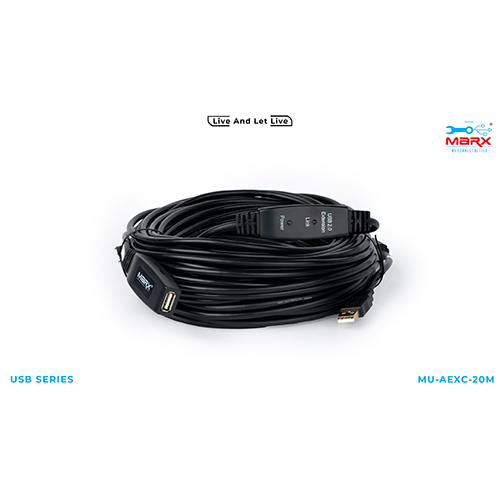 Marx Usb Active Extension Cable 20mtrs - 2.0v