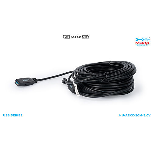 Marx Usb Active Extension Cable 20Mtrs - 3.0V - Dimension (L*W*H): L-20  Meter (M)