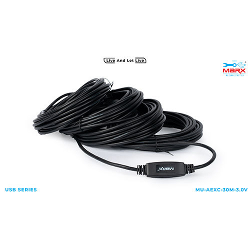 Marx Usb Active Extension Cable 30Mtrs - 3.0V - Dimension (L*W*H): L-30  Meter (M)