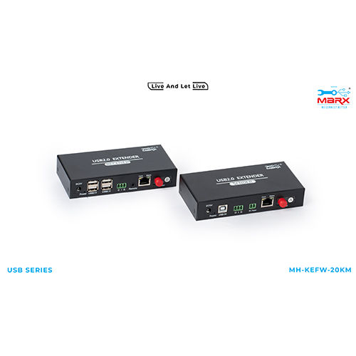 Marx Usb Extender 4 Port - Ethernet - Dimension (L*W*H): As Per Model Differ Millimeter (Mm)