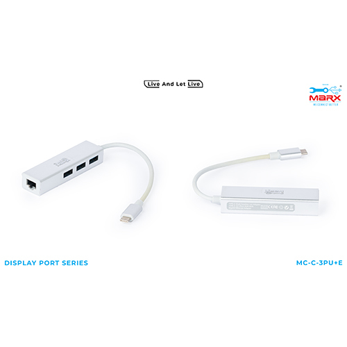 Marx C To 3Port Hub+Rj45