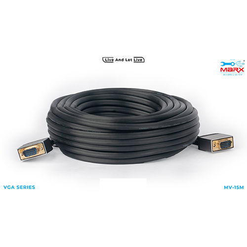 Marx Vga Cable 15Mtrs - Color: Black