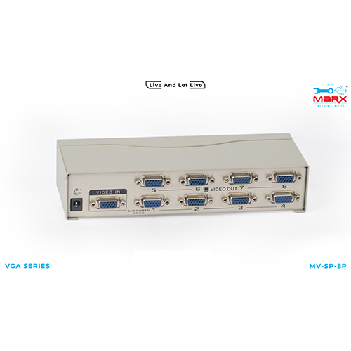 Marx Vga Splitter 8 Port - Application: Wire Connection