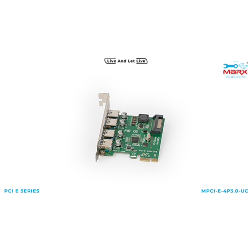 Marx PCI Express 4 Port 3.0v Usb Card