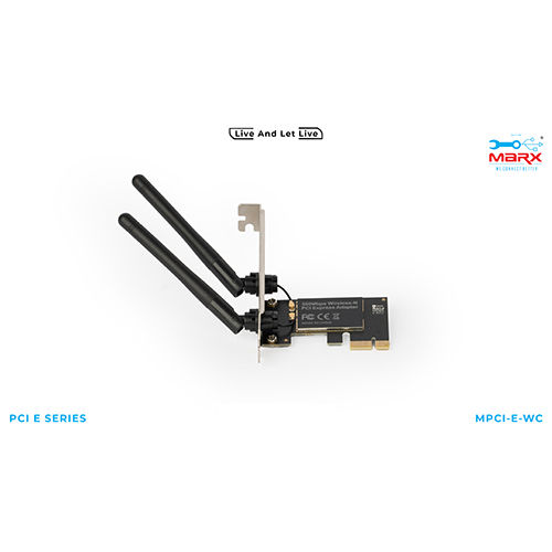 Marx Pci Express Wifi Card 300Mbps - Material: Plastic