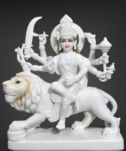 Marble Durga Statue