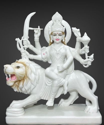 Marble Durga Maa Statue