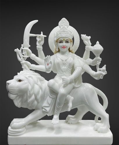 Marble Durga Moorti