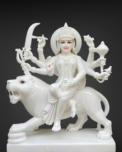 Marble Durga Murti