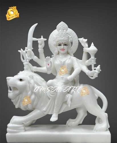 Marble Durga Mata Murti