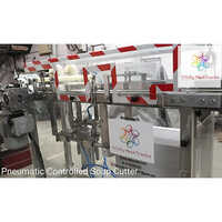 Pneumatic Controlled Soap Cutter Machine - Semi-Automatic, Multiple Filling Heads, Easy to Operate | Ideal for High-Volume Soap Production, Warranty Included