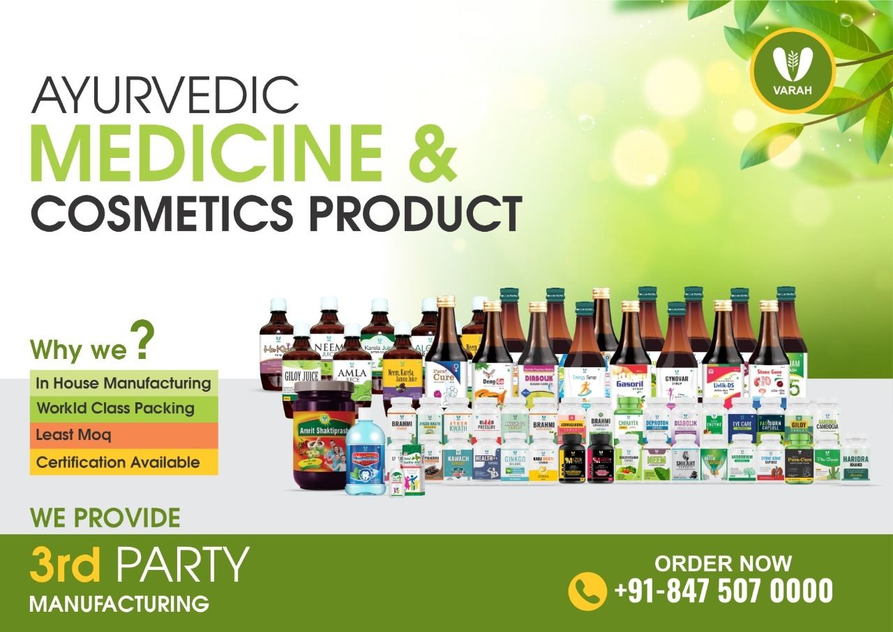 Ayurvedic Third Party Manufacturing