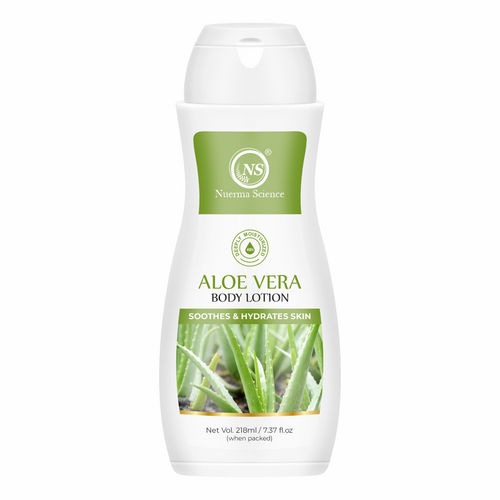 Nuerma Science Aloe Vera Body Lotion for Deep Hydration  (218 ml)