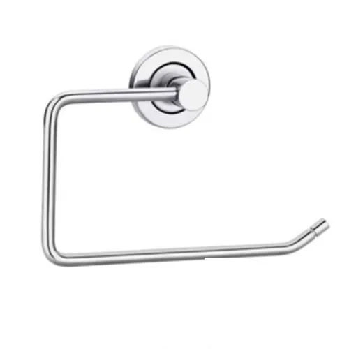 Silver Ss D L Towel Ring