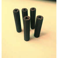 Roll Plug - Mild Steel, Standard Size , Easy To Use, Black Color For Secure Screwing In Hollow Walls