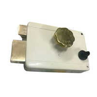 Ss Rim Lock - Stainless Steel, Multi-color | Polished Finish, Surface-mounted Design For Interior & Exterior Doors, Basic Security Solution