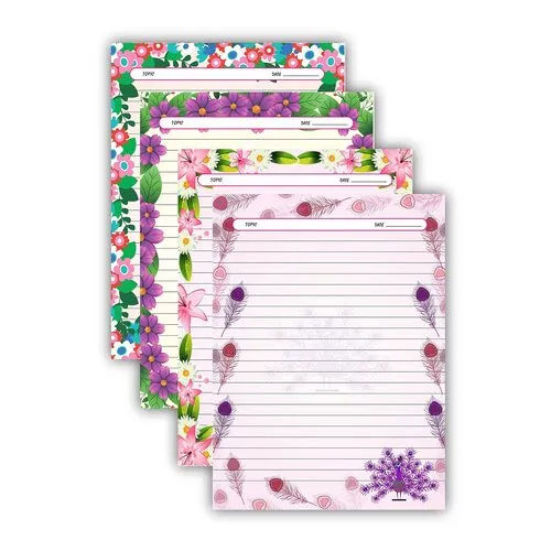 A4 Paper Sheets - Color: Multicolor