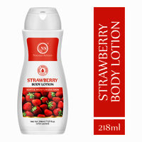 Nuerma Science Strawberry Body Lotion  24 Hr Nourishing Body Lotion for Women & Men ( 218ml)