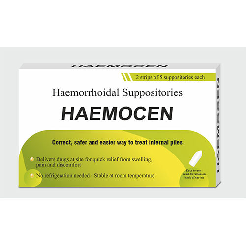 Haemorrhoidal Suppositories