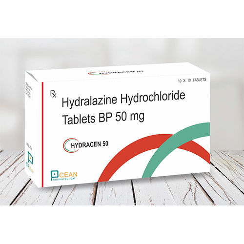 Hydralazine Hcl 50mg Tablet Manufacturer in Gujarat - Best Price