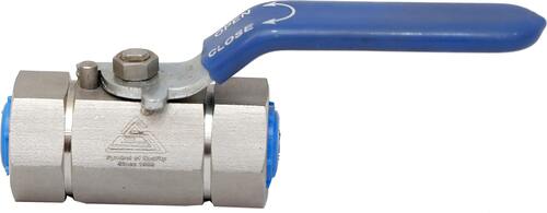 SS 304 HIGH PRESSURE BALL VALVE (HEX BODY)