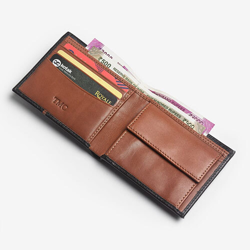 leather mens wallet