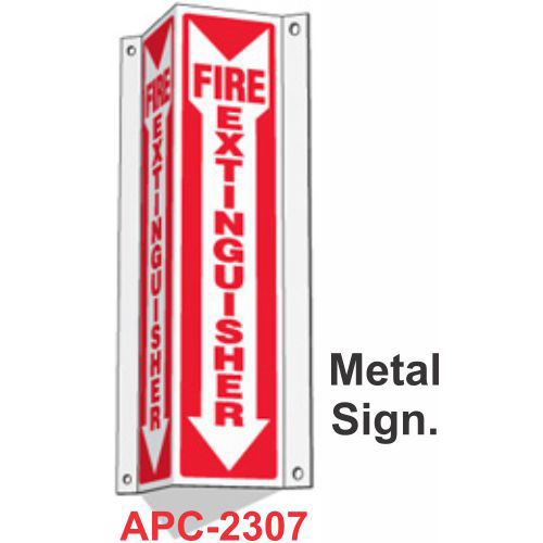 Fire Extinguisher Metal Sign. Apc-2307