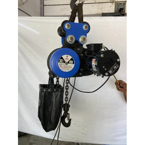 Electric Chain Hoist with Pull Push Trolley