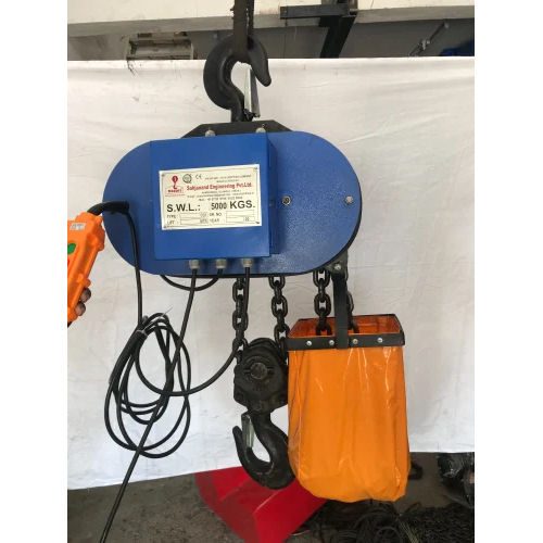 5 Ton Heavy Electric Chain Hoist Without Trolley