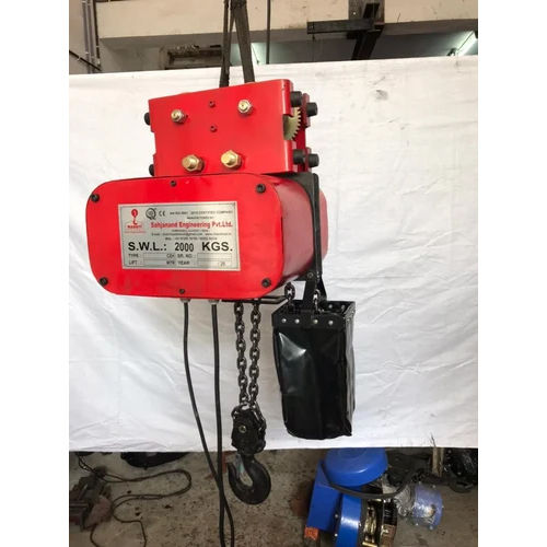 Electrical Chain Hoist With Electrical Trolley